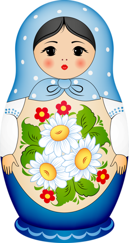 Matryoshka doll PNG-49483